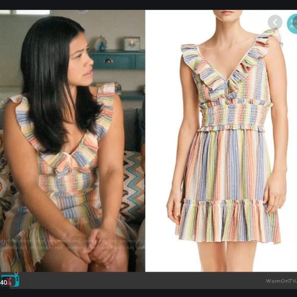 COPY - Colorful coverup/ rainbow dress! Never worn. - Picture 3 of 3